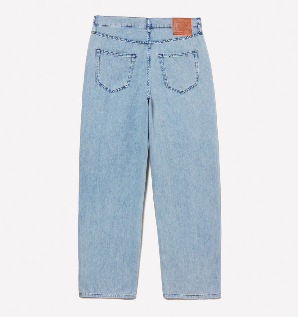 Jeans chiaro relaxed fit - jeans larghi da uomo - Azzurro | Sisley image number 7
